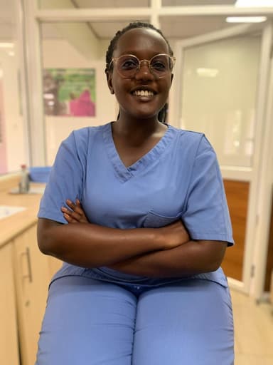 Nurse Anita Nabirye